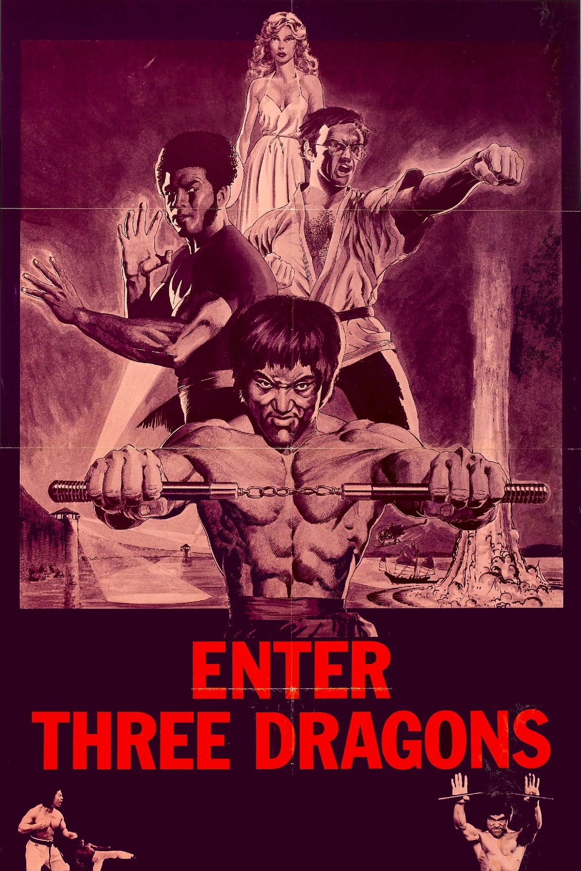 Enter Three Dragons poster
