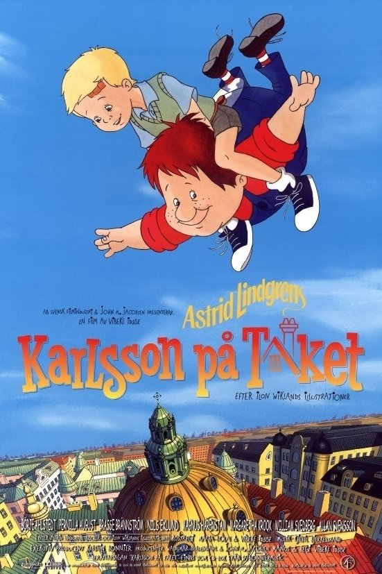 Karlsson on the Roof poster