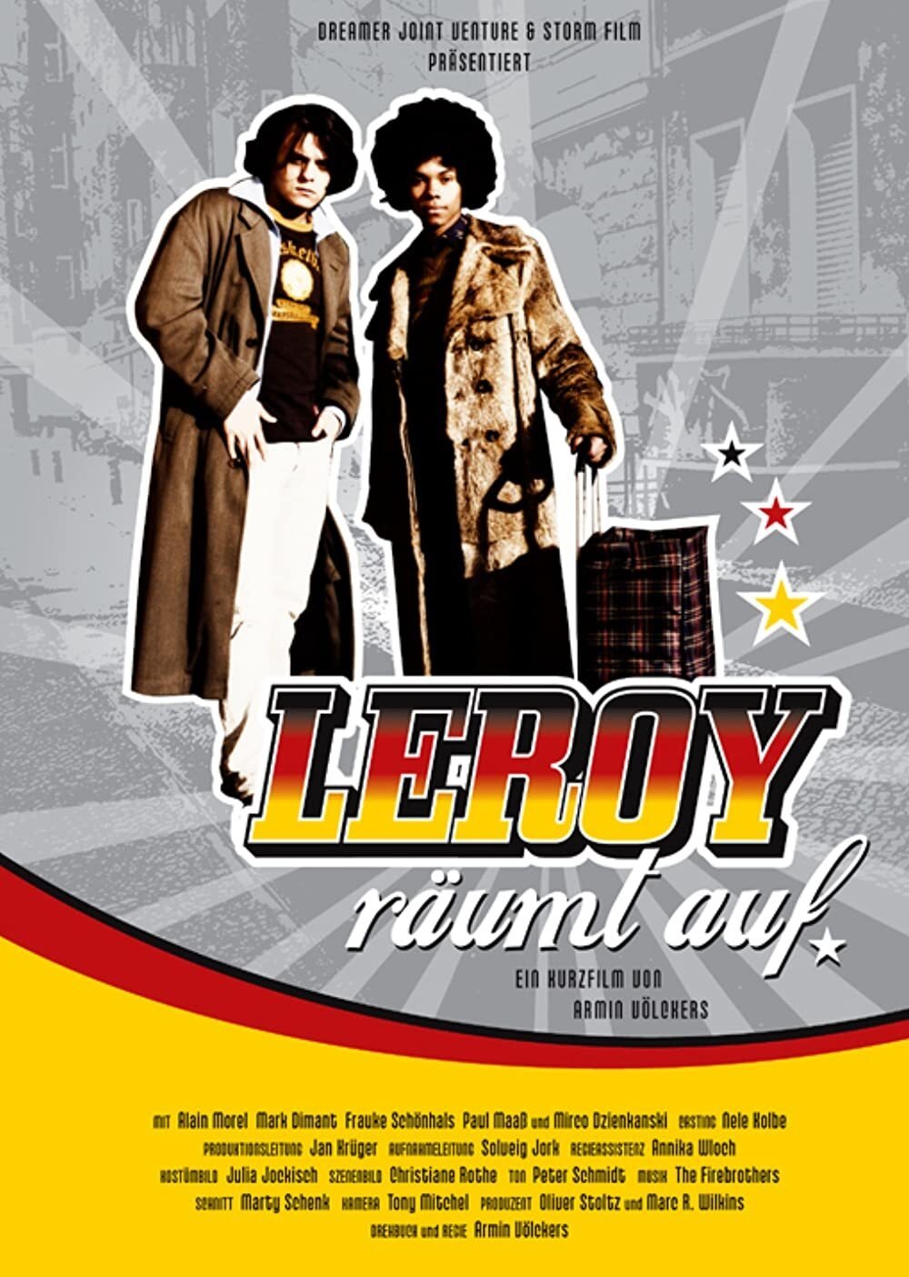 Leroy räumt auf poster