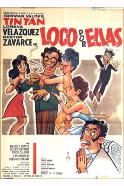 Loco por ellas poster