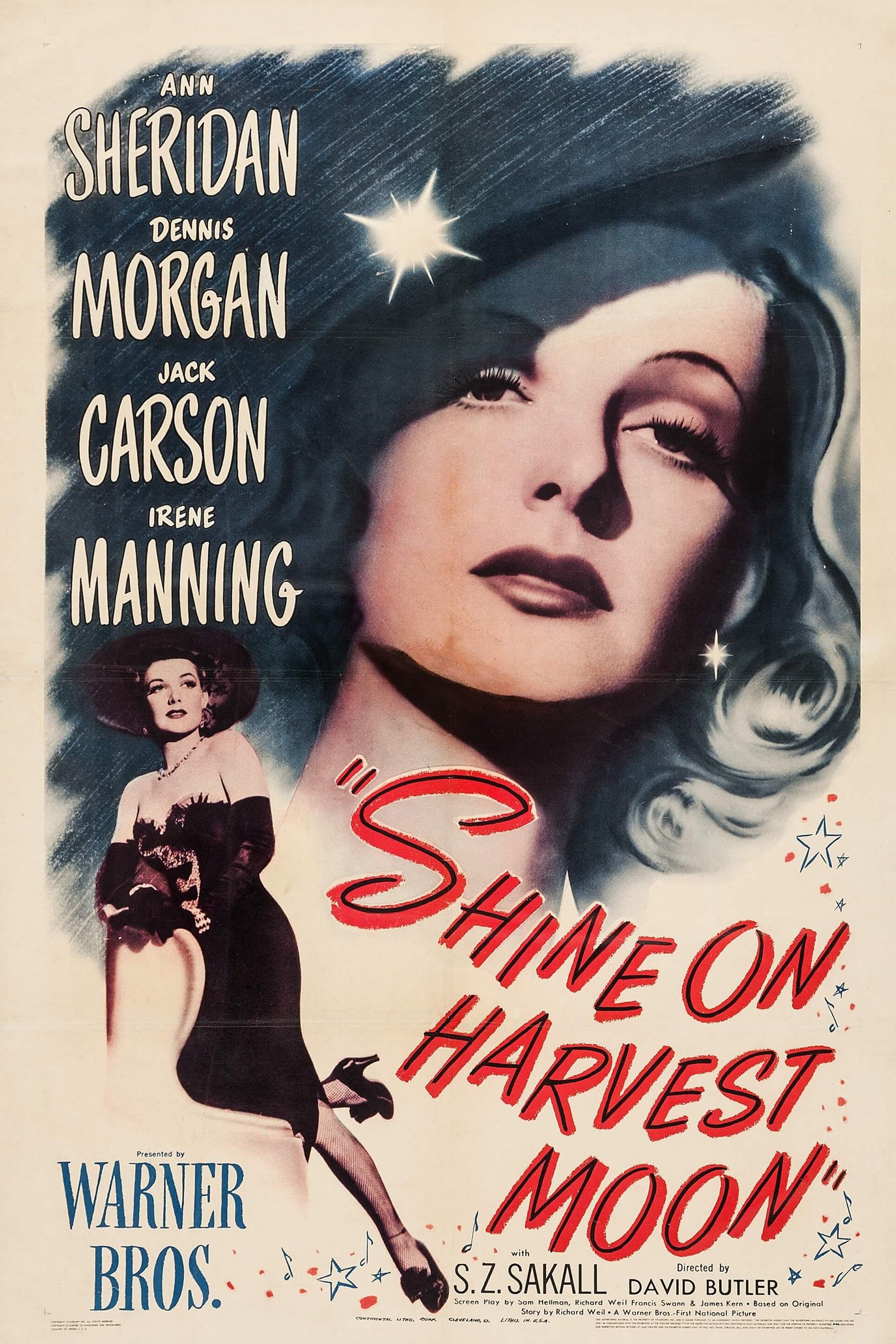 Shine on Harvest Moon poster