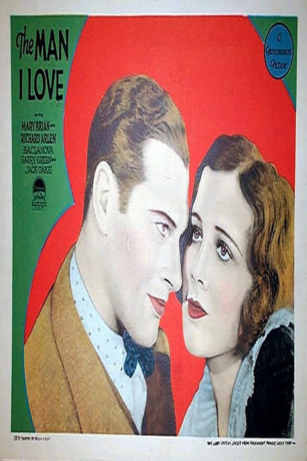 The Man I Love poster