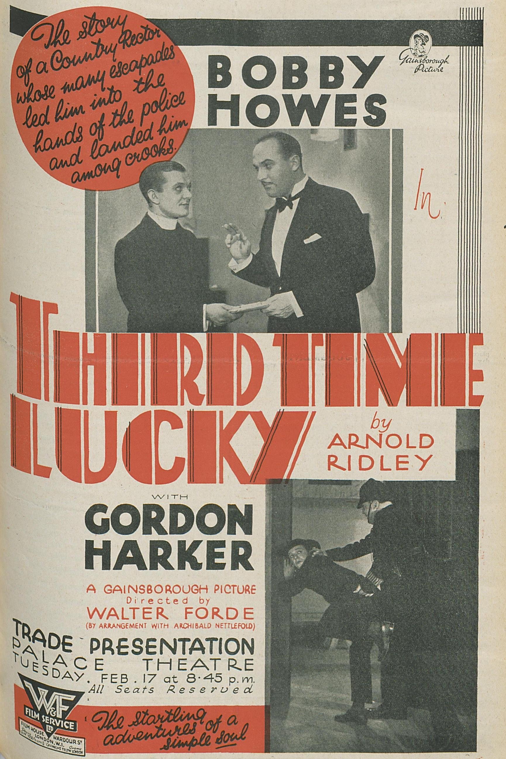 Third Time Lucky poster